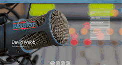 Desktop Screenshot of davidwebbshow.com
