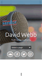 Mobile Screenshot of davidwebbshow.com